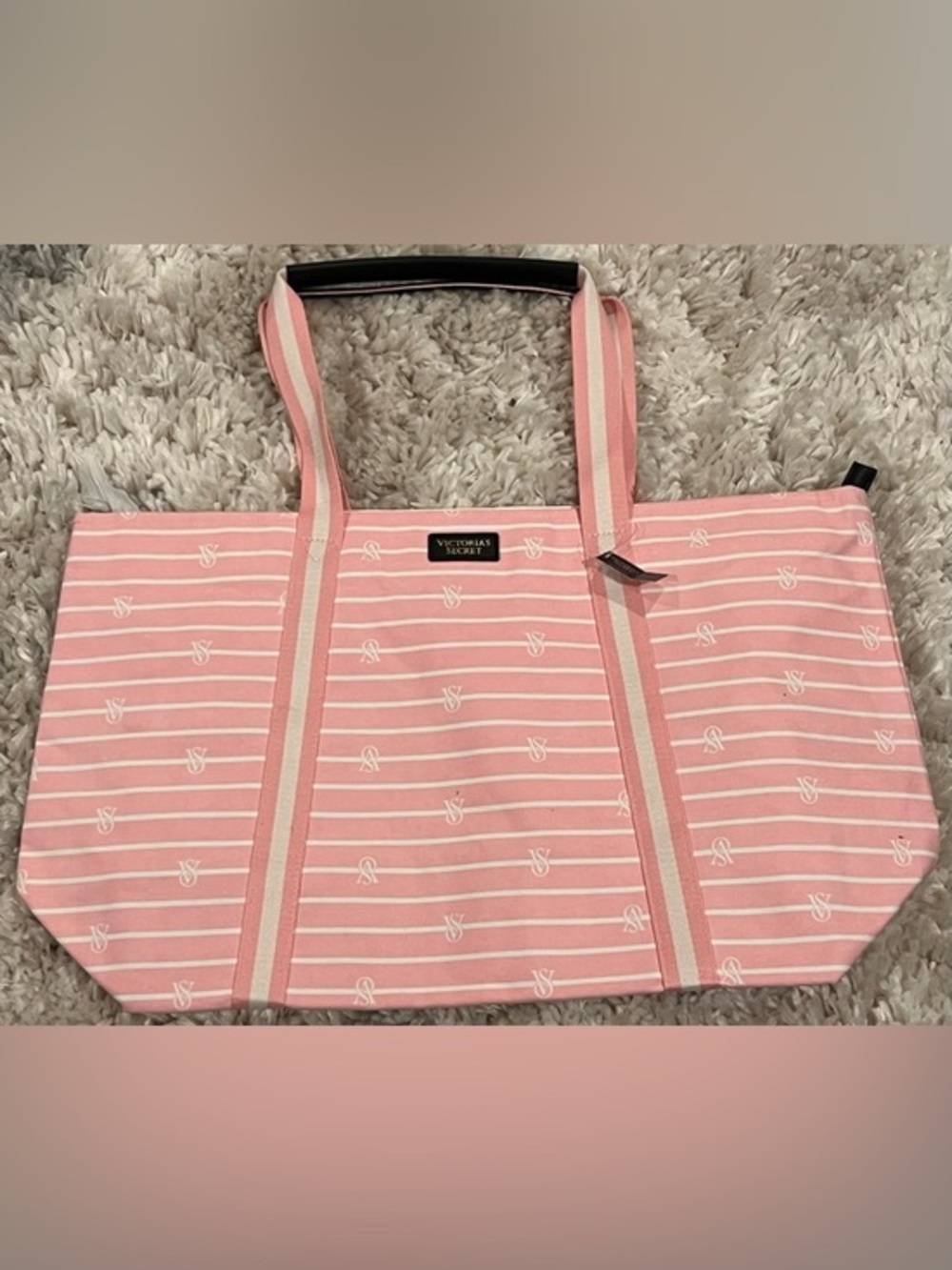 NWT Victoria’s Secret Shine Tote Bag